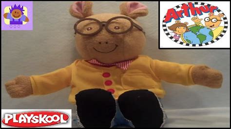 1996 Pbs Arthur And Friends Talking Arthur Read Plush Toy By Playskool Youtube