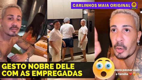 Que Janta Tima Carlinhos Maia E Lucas Guimar Es Tem Gesto Nobre