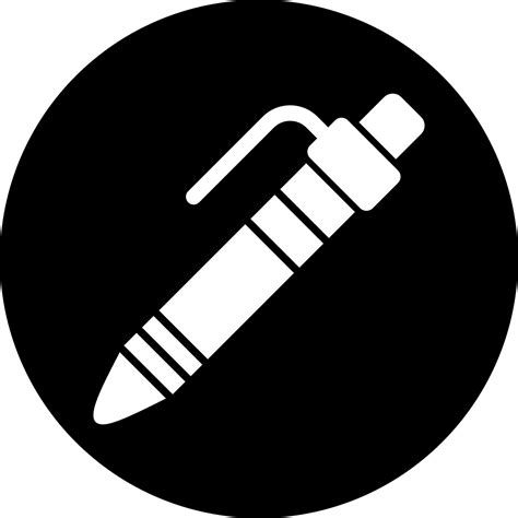 Pen Vector Icon 20924600 Vector Art at Vecteezy