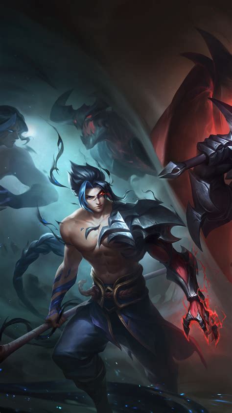 Aatrox Kayn Lol K K J Wallpaper Pc Desktop