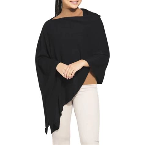 Womens Tribal Poncho Wrap