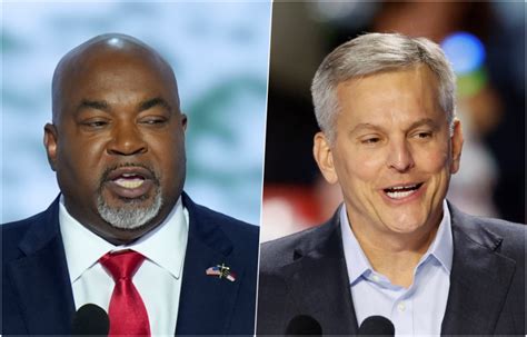 Mark Robinson Josh Stein North Carolina Governors Candidates In 2024