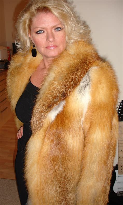 Fantastic Luxury Red Fox Fur At Fur Coats Women Fox Fur Coat Fur