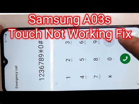 How To Fix Samsung Galaxy A S Touch Not Working Problem Fix Solution