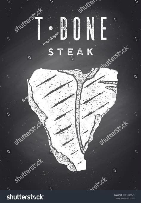 T Bones Steak Over 2 162 Royalty Free Licensable Stock Vectors