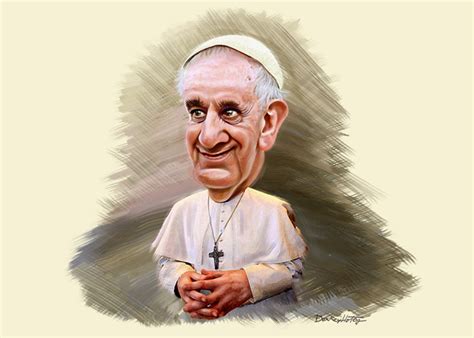 Pope Francis Caricature Jorge Mario Bergoglio Aka Franci Flickr