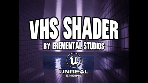 Realistic Vhs Shader For Ue5 Trailer Youtube