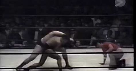 Historia Del Wrestling Andr The Giant Vs Antonio Inoki Njpw En Sao