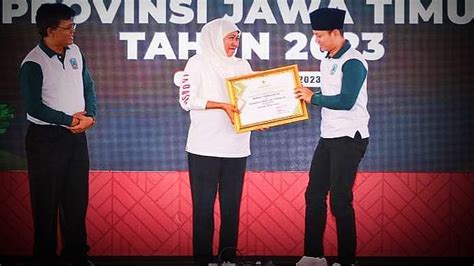 Gus Ipin Raih Pembina Proklim Terbaik Jatim Mondes