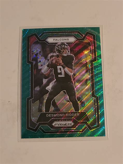 Panini Prizm Green Wave Desmond Ridder Atlanta Falcons Ebay