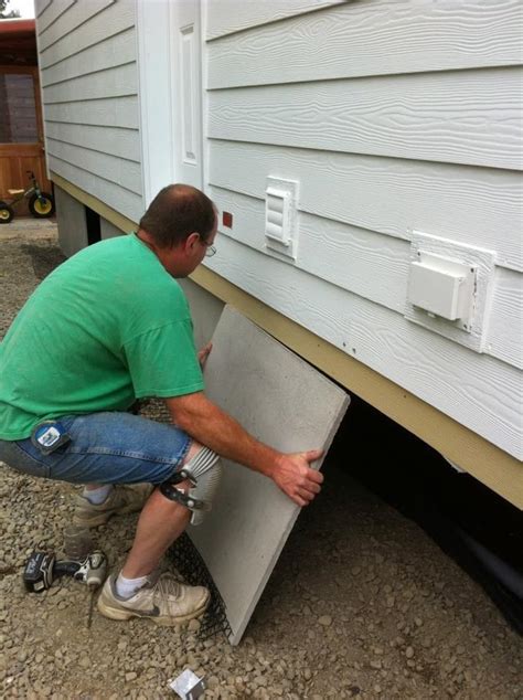 Mobile Home Skirting Guide Types Of Skirting