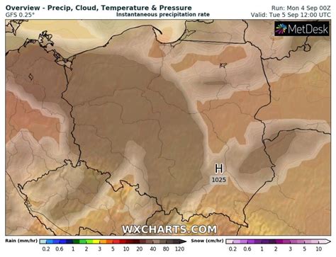 Prognoza pogody na wtorek 5 września 2023 Lato wraca do Polski z