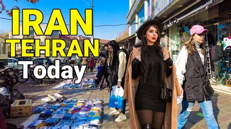 Iran Today Walking In Center Of Tehran Iranian People Vlog ایران