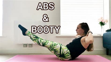 2in1 Abs And Booty Home Workout 14min Youtube