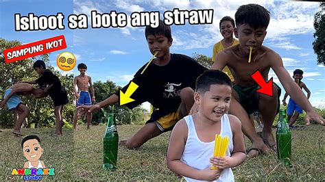 Umikot At Ishoot Mo Sa Bote Ang Straw ANDRAKE STORY YouTube