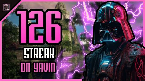 Star Wars Battlefront 2 Darth Vader 126 Killstreak On Yavin YouTube