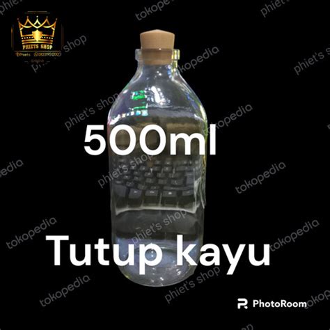 Jual Botol Kaca Ml Tutup Gabus Atau Kayu Packing Buble Kota