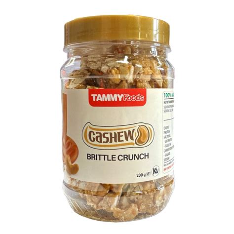 Cashew Brittle Crunch Natural Product G Biviano Direct