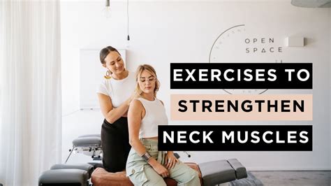 Exercises To Strengthen Neck Muscles Cervical Spine Stretches At Open Space Healing Youtube