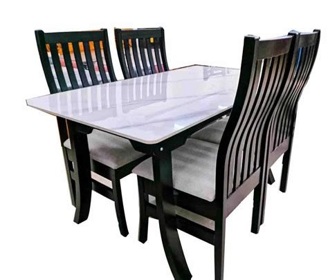 Rectangular Marble Top Dining Table Set Seater At Rs Set In