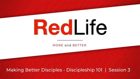 Pt 3 Discipleship 101 YouTube