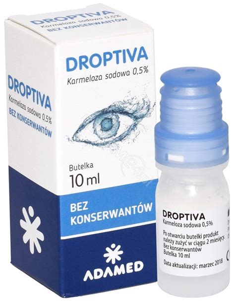 Droptiva 0 5 Krople Do Oczu 10 Ml Cena Apteka Internetowa Cefarm24