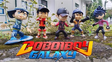 Boboiboy Galaxy Menemukan Mainan Boboiboy Halilintar Supra Solar