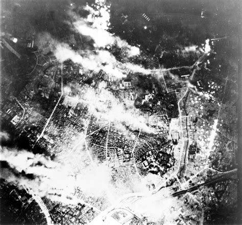 Firebombing Of Tokyo During World War Ii Image Free Stock Photo