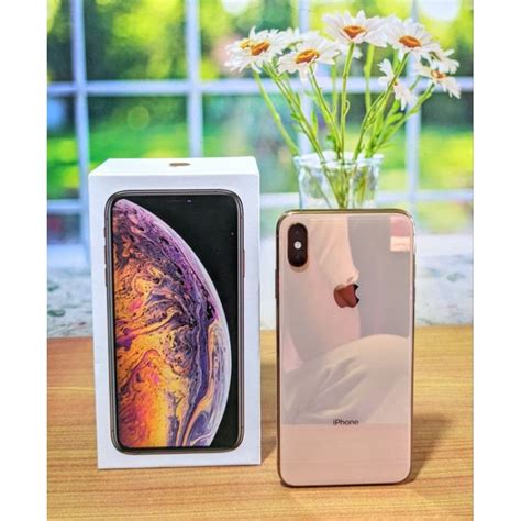 Jual Iphone Xs Max Gb Second Fullset Shopee Indonesia