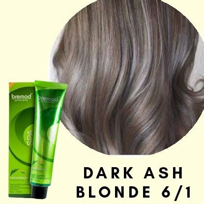 Dark Ash Blonde Hair Color Chart