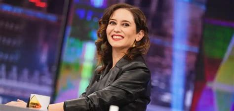 Isabel Díaz Ayuso saca su versión más sexy en El Hormiguero con una