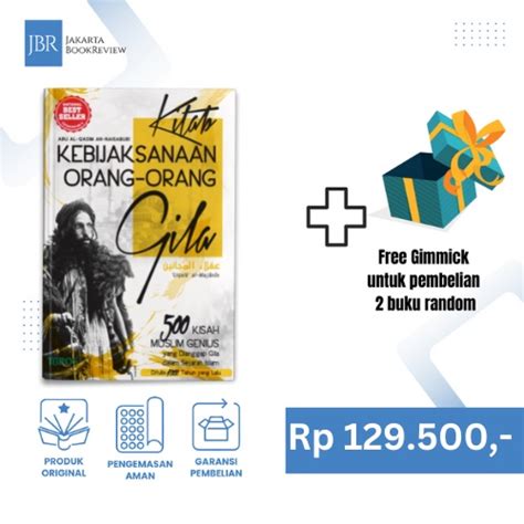 Jual Buku Islam Kitab Kebijaksanaan Orang Orang Gila HC Turos