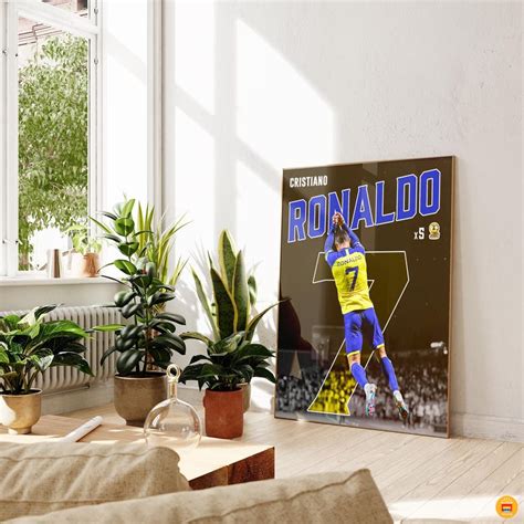 Cristiano Ronaldo Al Nassr Poster Bundler Printable Soccer Football