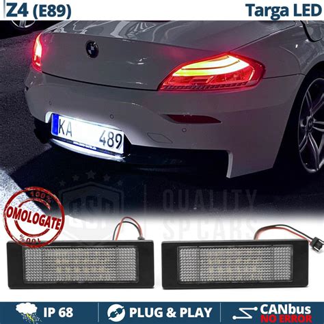 License Plate Full Led Rear Lights For Bmw Z E Canbus Leds