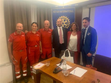 Foto Nasce Ufficialmente Il Sodalizio Cri Caserta Rotary Luigi