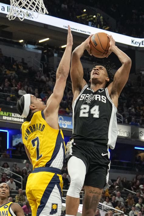 Spurs Hold Off Final Minute Flurry To Beat Pacers 137 134 Ap News