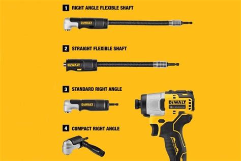 Dewalt Flextorq Modular Right Angle Attachment System Ptr