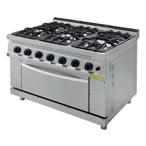 Cocina Con Horno A Gas De 6 Fuegos SERIE 700