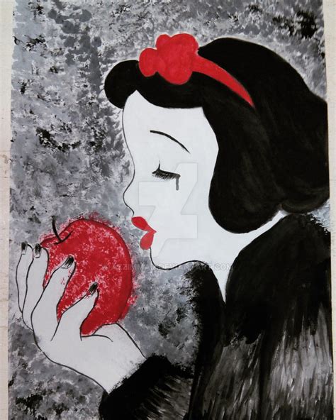 Snow White and her Poison Apple by azzimmah on DeviantArt