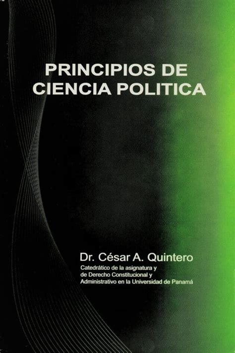 Principios De Ciencia Política Cultural Portobelo