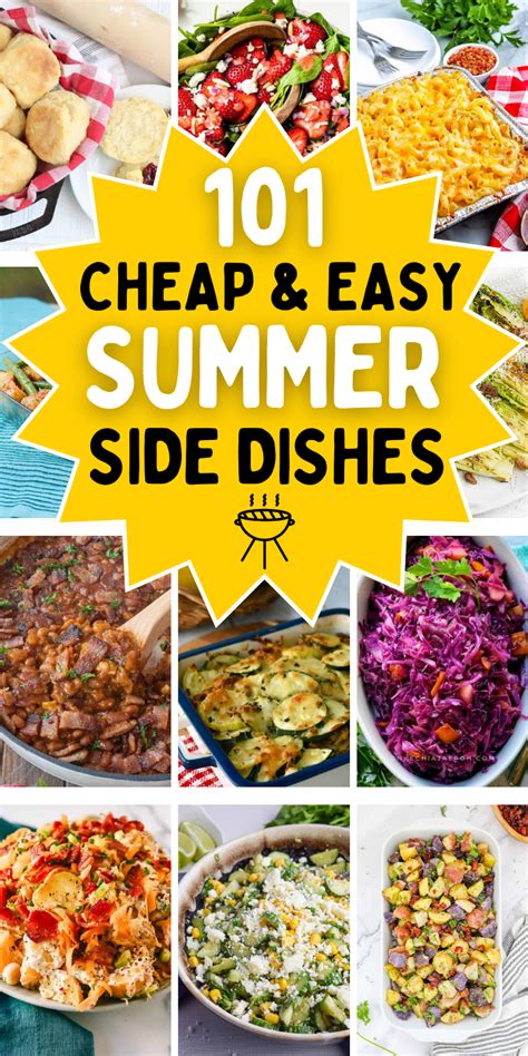 101 Easy Summer Side Dishes To Complete Your Cookout Artofit