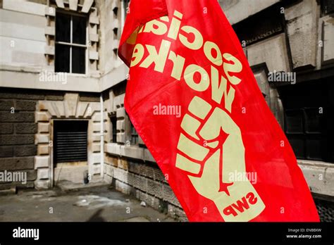 Socialist workers party flag hi-res stock photography and images - Alamy