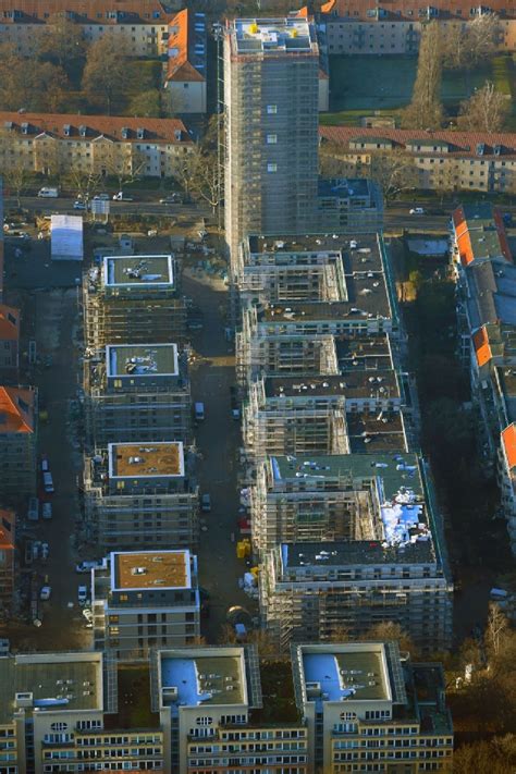 Berlin Von Oben Baustelle Zum Umbau Und Ausbau Des Denkmalgesch Tzten