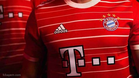 Le Bayern Munich dévoile son nouveau maillot domicile 2022 2023