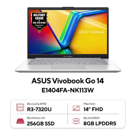 Laptop Asus Vivobook Go E Fa Nk W R U Gb Ram Gb Ssd