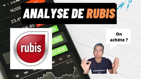 Investir sur l action Rubis stratégie finances et dividendes YouTube