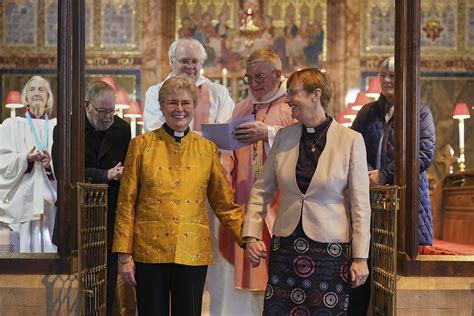 Same Sex Couples Receive Blessings For First Time In Church Of England