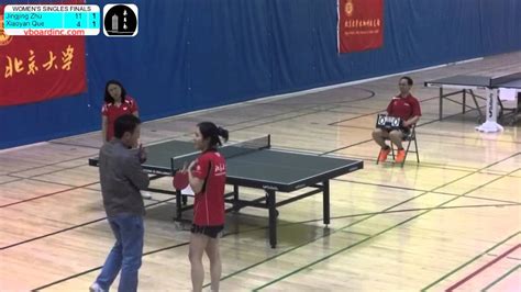 Wei Ming Cup Ping Pong Tournament 2016 Womens Singles Final Youtube