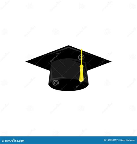 Abstract Graduation Hat Vector Illustration Perfect For Education