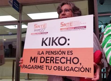 La Jornada BC protestan por retención de pensiones a maestros jubilados